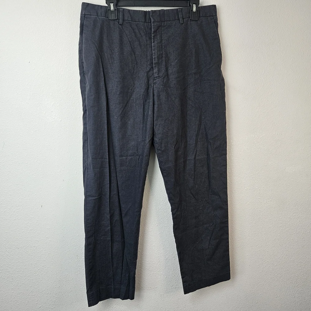 J.Crew Classic-fit stretch hemp-organic cotton blend suit pant Size L